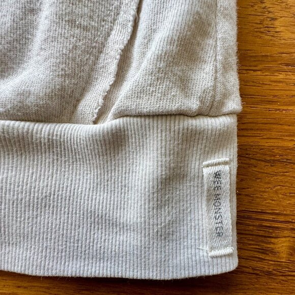 WEE MONSTER Rainbow Love Hoodie Girls 10 Retro Boho Velvet Patch Made In USA - Picture 7 of 9